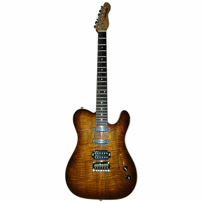 Limited Edition Semi-Hollow Body Electric Guitar | 5-Year Aged Wood TELE Style | 5lbs Lightweight with Warm & Sweet Tone