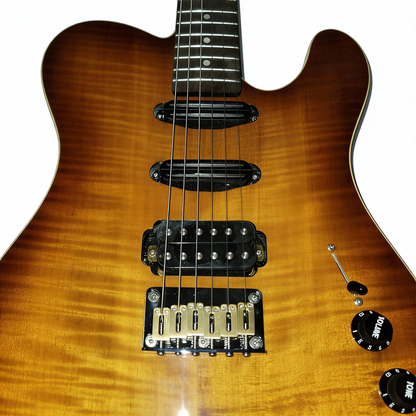 Handcrafted Vintage-Style Semi-Hollow Telecaster Guitar｜5-Year Aged Wood Body｜Lightweight 5lbs｜Warm & Sweet Tone