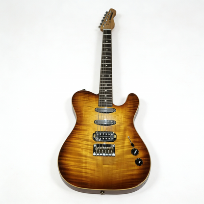 Handcrafted Vintage-Style Semi-Hollow Telecaster Guitar｜5-Year Aged Wood Body｜Lightweight 5lbs｜Warm & Sweet Tone