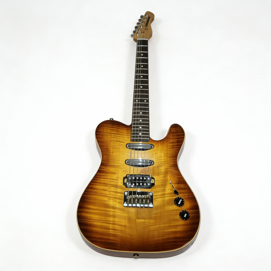 Handcrafted Vintage-Style Semi-Hollow Telecaster Guitar｜5-Year Aged Wood Body｜Lightweight 5lbs｜Warm & Sweet Tone