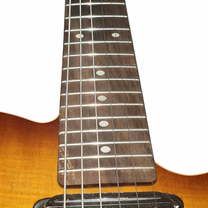 Handcrafted Vintage-Style Semi-Hollow Tele Guitar｜5-Year Aged North American Alder｜Lightweight 5lbs｜Warm & Sweet Tone