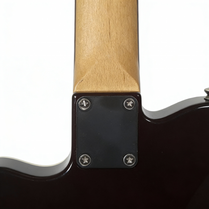 Handcrafted Vintage-Style Semi-Hollow Telecaster Guitar｜5-Year Aged Wood Body｜Lightweight 5lbs｜Warm & Sweet Tone