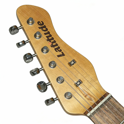 Handcrafted Vintage-Style Semi-Hollow Tele Guitar｜5-Year Aged North American Alder｜Lightweight 5lbs｜Warm & Sweet Tone