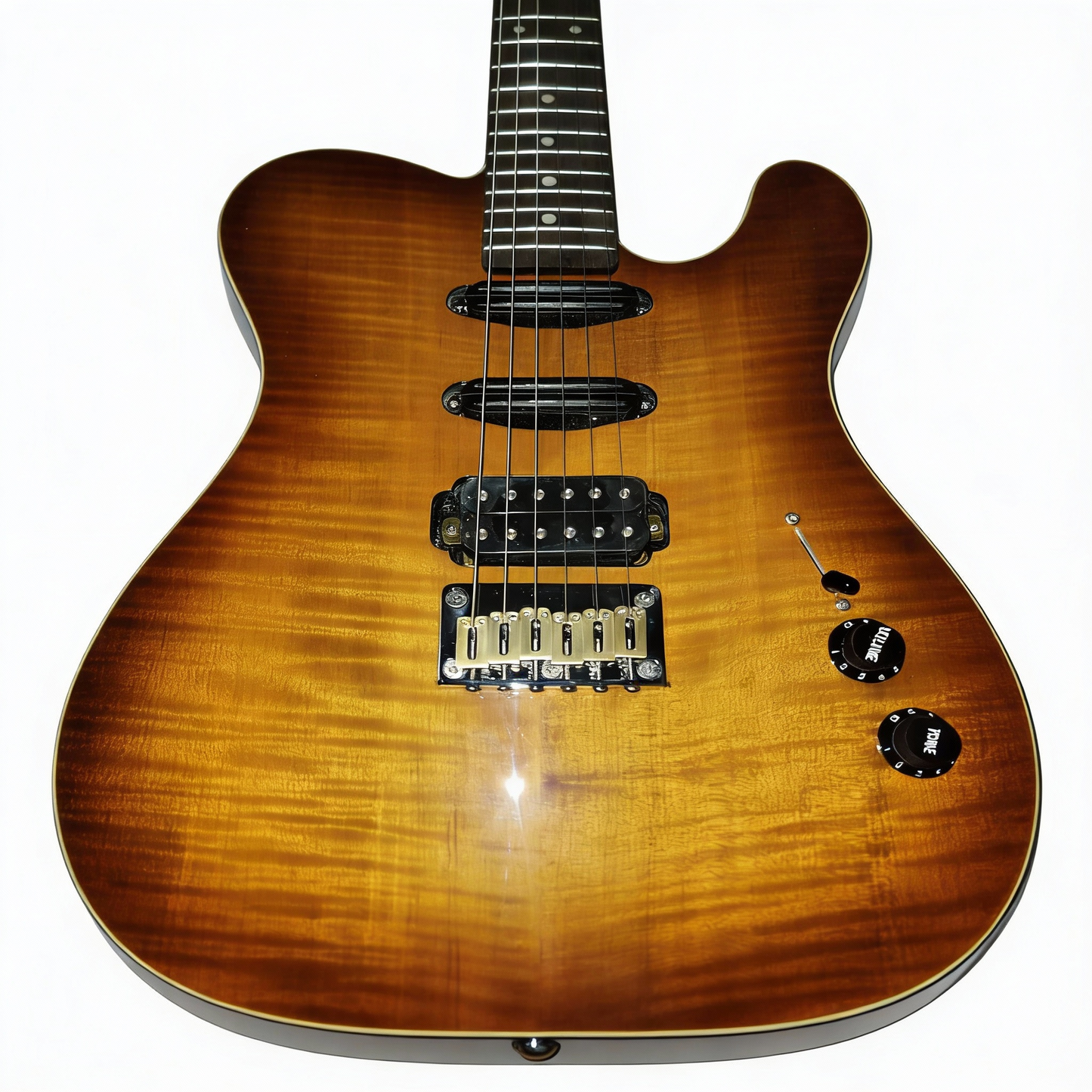 Handcrafted Vintage-Style Semi-Hollow Telecaster Guitar｜5-Year Aged Wood Body｜Lightweight 5lbs｜Warm & Sweet Tone